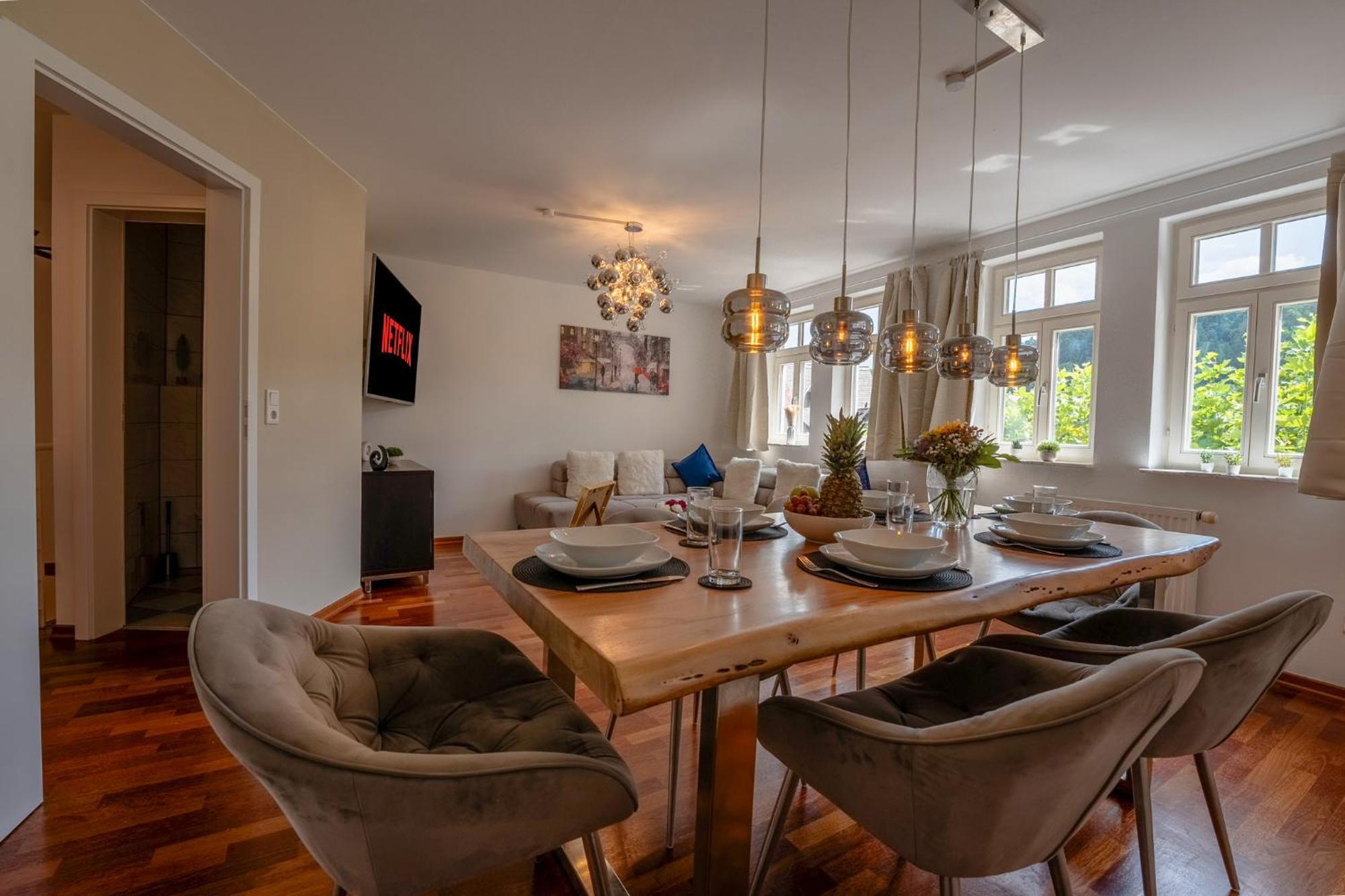 Schlossberg Residences - Markplatz City-Apartment Weinheim Zewnętrze zdjęcie
